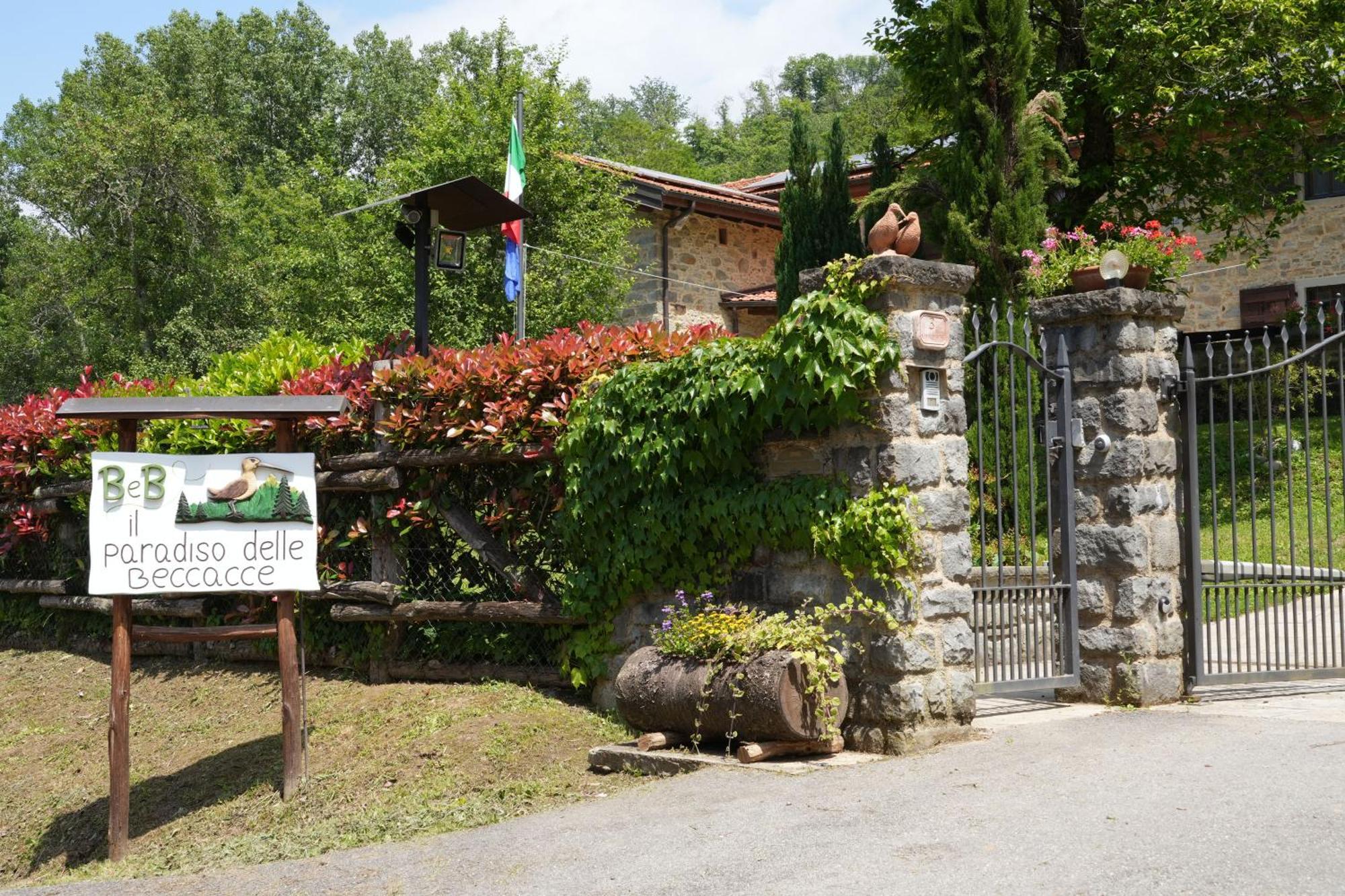 Il Paradiso Delle Beccacce Popiglio Exterior foto